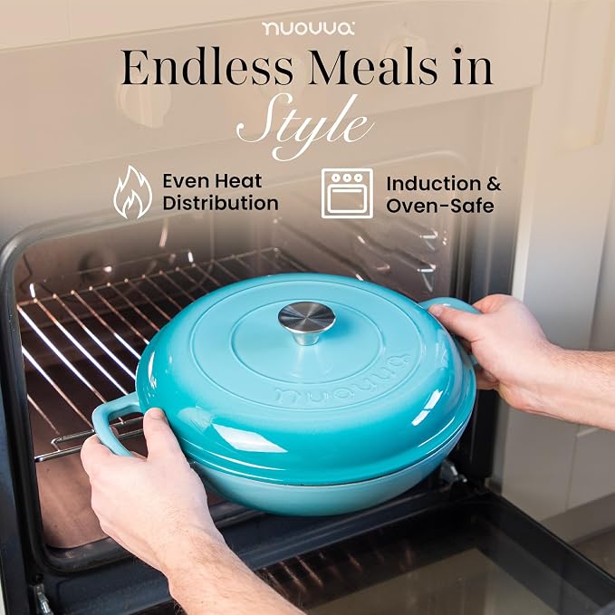 Shallow Cast Iron Casserole - Image 5