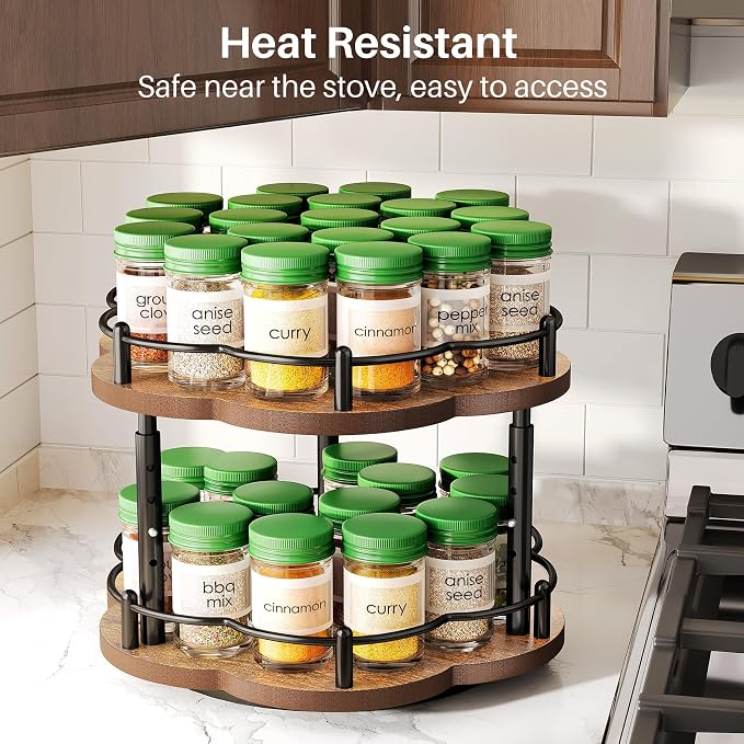 Spice Rack Lazy Susan Organizer - Image 6