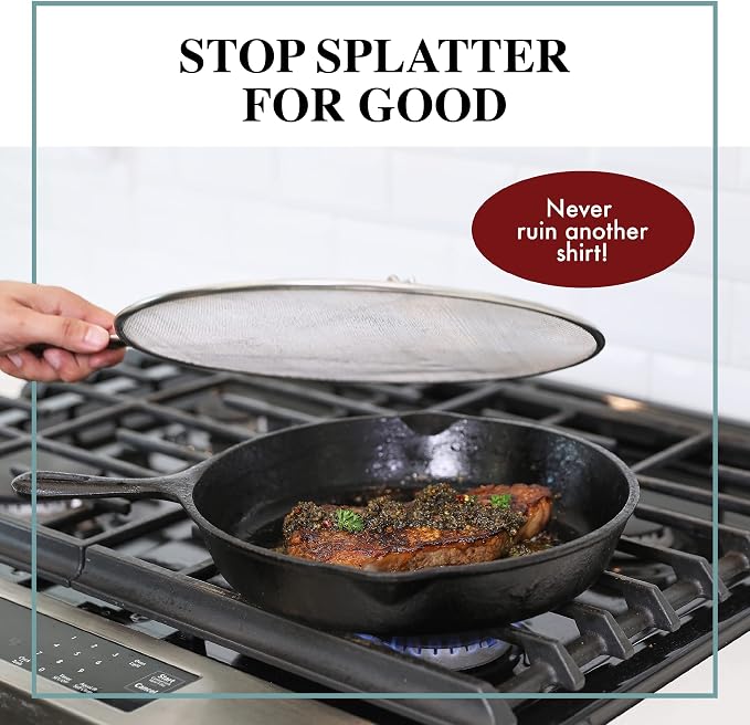 Splatter Screen for Frying Pan - Image 8