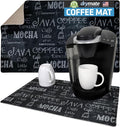 Drymate Coffee Maker Mat, Protects Kitchen Countertops From Spills, Stains & by Drymate