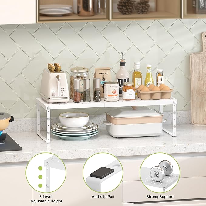 RUILALIFE Expandable Cabinet Organizer Shelf - Image 5