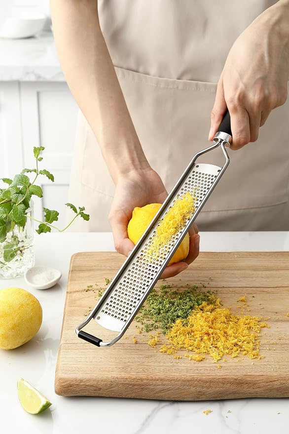 Spring Chef Stainless Steel Lemon Zester Grater - Image 8