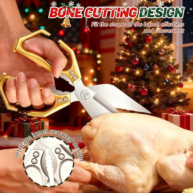 Multifunctional Heavy-Duty Kitchen Shears, Kitchen Shears - Image 4