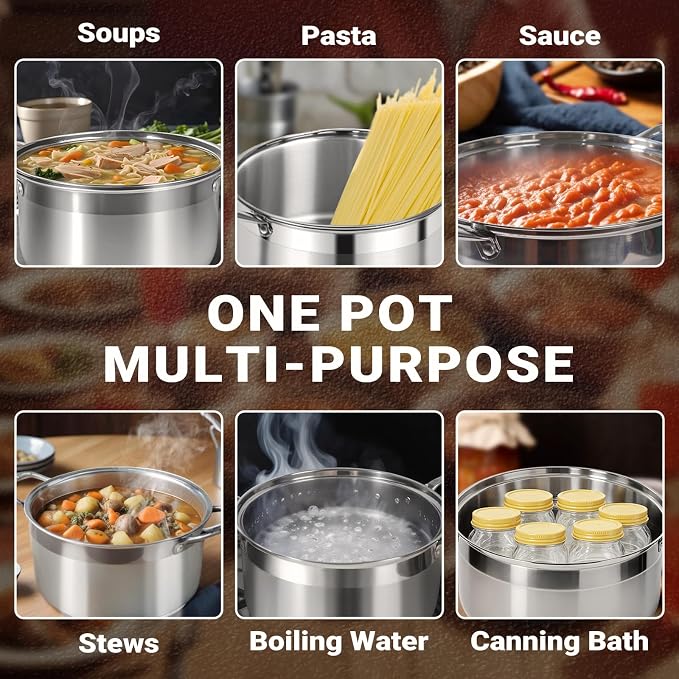 Kirecoo Stainless Steel Stock Pot - Image 7