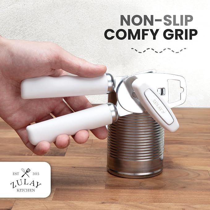 Zulay Kitchen Heavy Duty Stainless Steel Can Opener Manual - Image 5