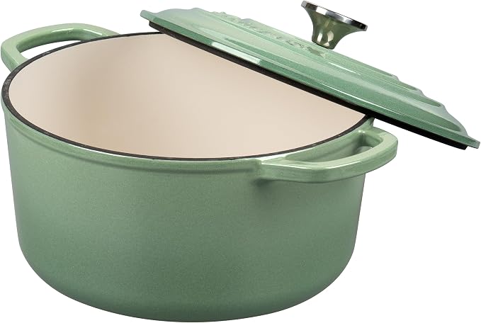 VORRINGARD Enameled Cast Iron Dutch Oven Pot - Image 5