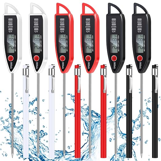 Copkim 6 Set Waterproof Food Thermometer by Copkim