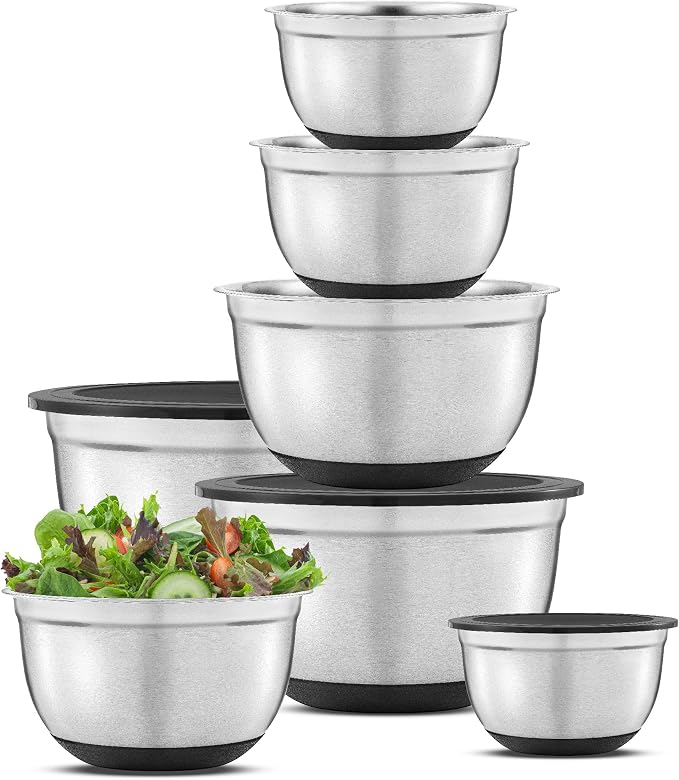 JoyJolt Stainless Steel Mixing Bowls by JoyJolt