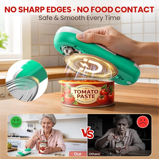Electric Can Opener One Touch Fits All Can Sizes, Electric Can Openers - Image 4