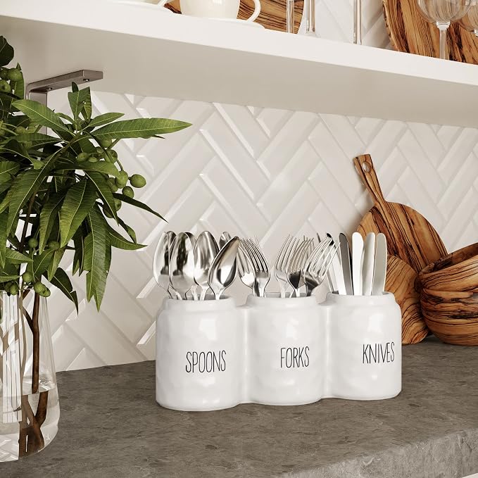 Barnyard Designs Silverware Caddy - Image 3