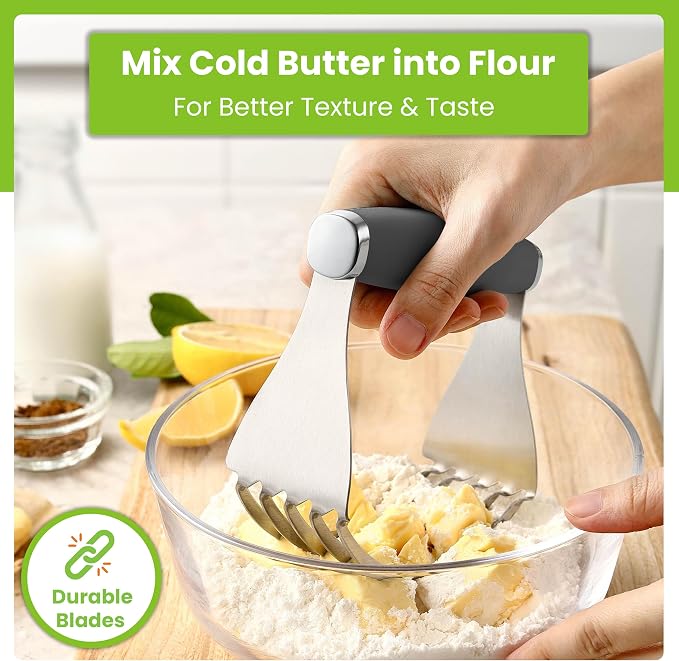 Spring Chef XL Stainless Steel Pastry Cutter Tool - Image 6