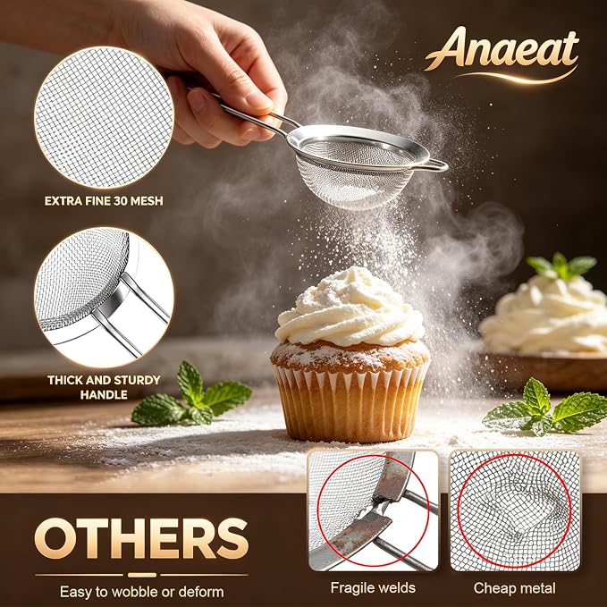Anaeat Fine Mesh Strainers - Image 4