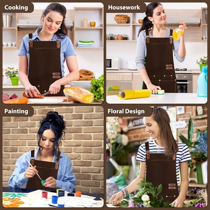 Apron for Men Women, Chef Apron - Image 7