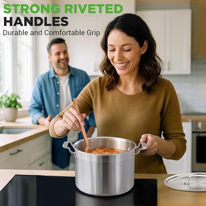 NutriChef 8 Qt Heavy-Duty Stockpot - Image 8