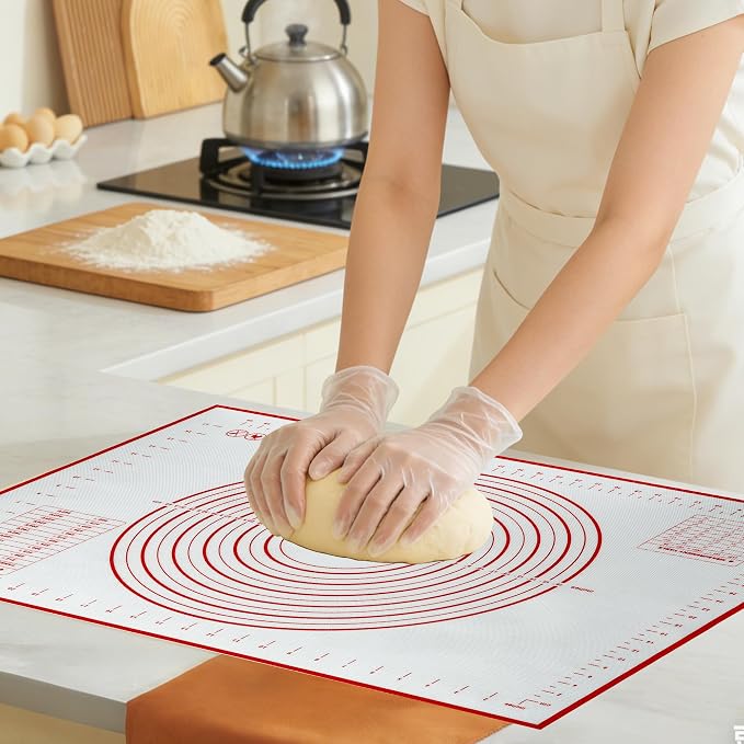 Extra Large Nonstick Silicone Pastry Mat 28x20Inch by PrideUnityHonor