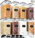 Cereal Containers Storage Set, Cereal Dispensers by HKJ+Chef