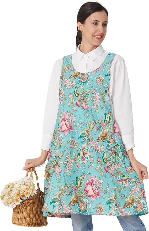 Cozy Adjustable Cross Back Aprons by APRONNER