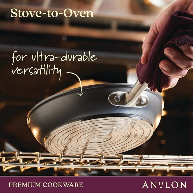 Anolon Accolade Forged Hard Anodized Nonstick Pots & Pans - Image 4