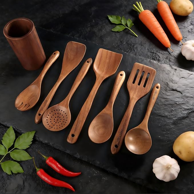 Wooden Spoons for Cooking - Image 4