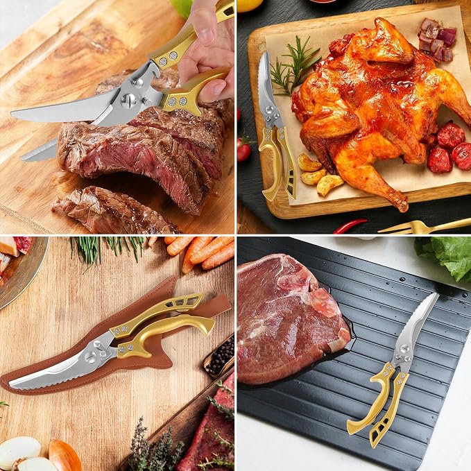 ANDONG Heavy Duty Kitchen Poultry Shears - Image 7