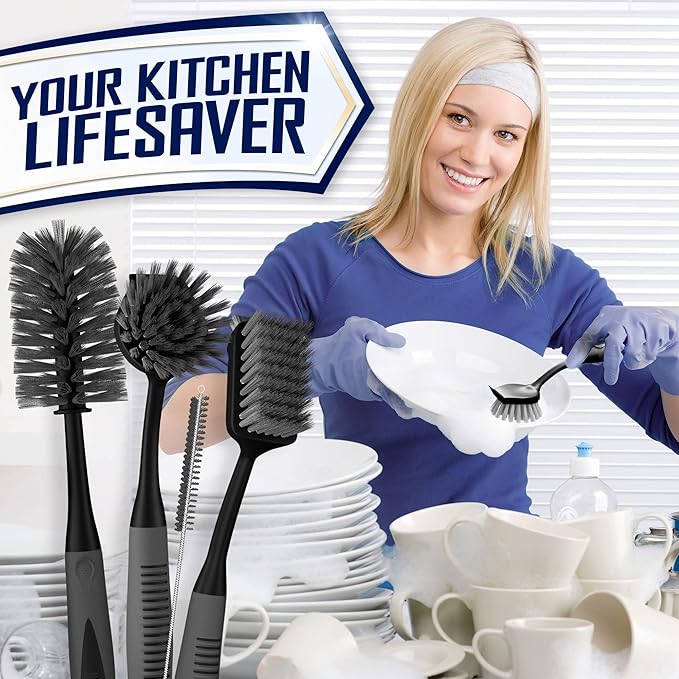 Dish Brush Set of 4 - Image 7