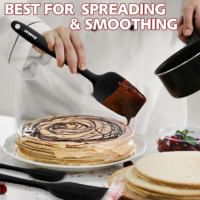 Anaeat 4 Piece Silicone Spatula Set - Image 2