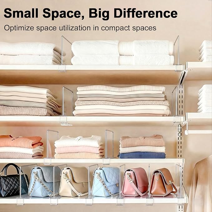 SortNStore Shelf Dividers Purse Organizer - Image 4