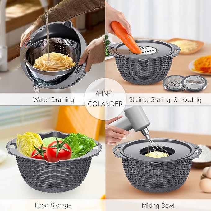 4-1 Colander with Lid Set - Image 2