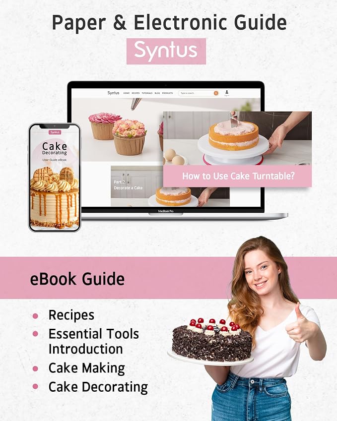 Syntus 65 PCs Cake Decorating Kit - Image 8