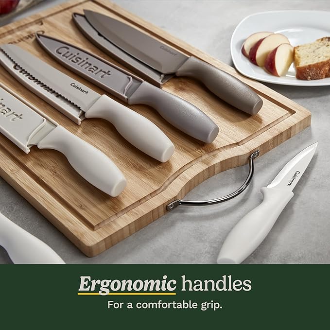 Cuisinart Advantage 12-Piece Kitchen Knife Set, Professional-Quality Nonstick - Image 3