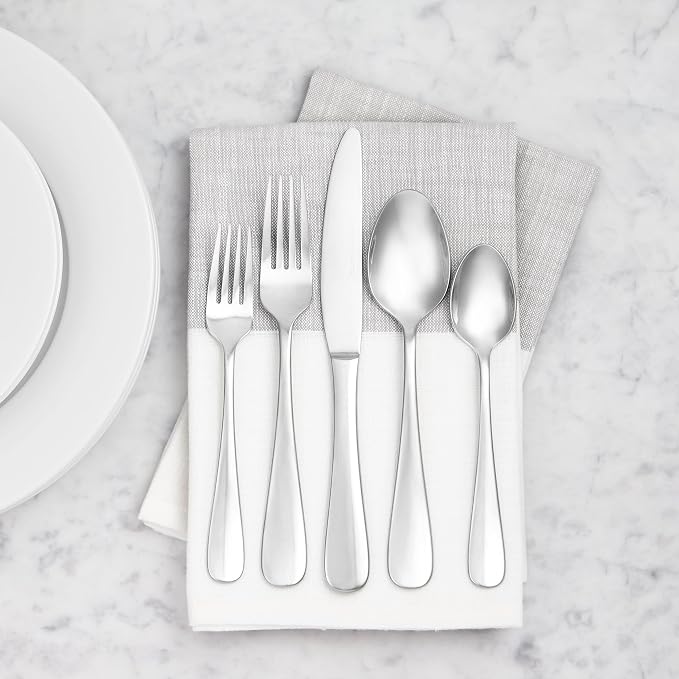 Amazon Basics Stainless Steel Dishwasher Safe Dinner Knives - Image 7