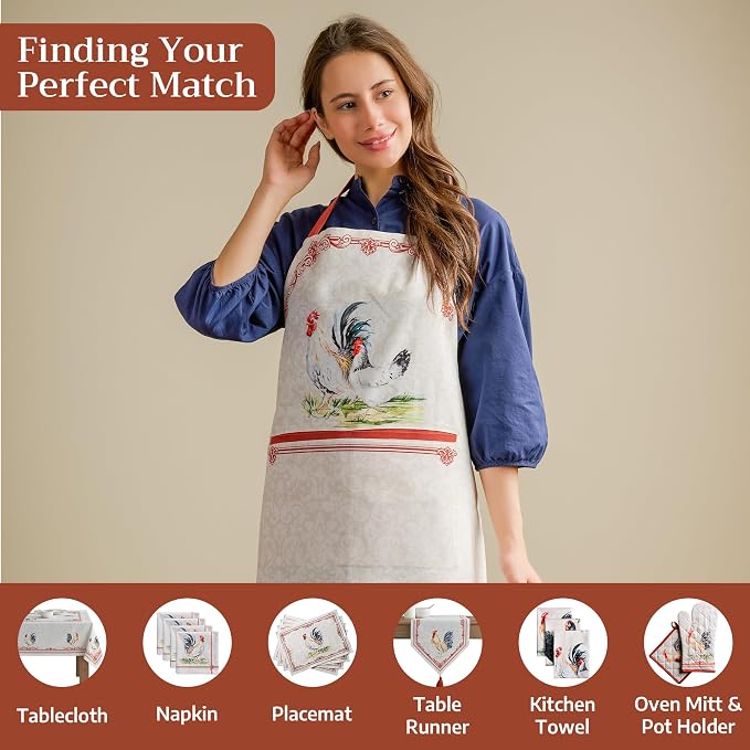 Maison d' Hermine 100% Cotton Apron - Image 4