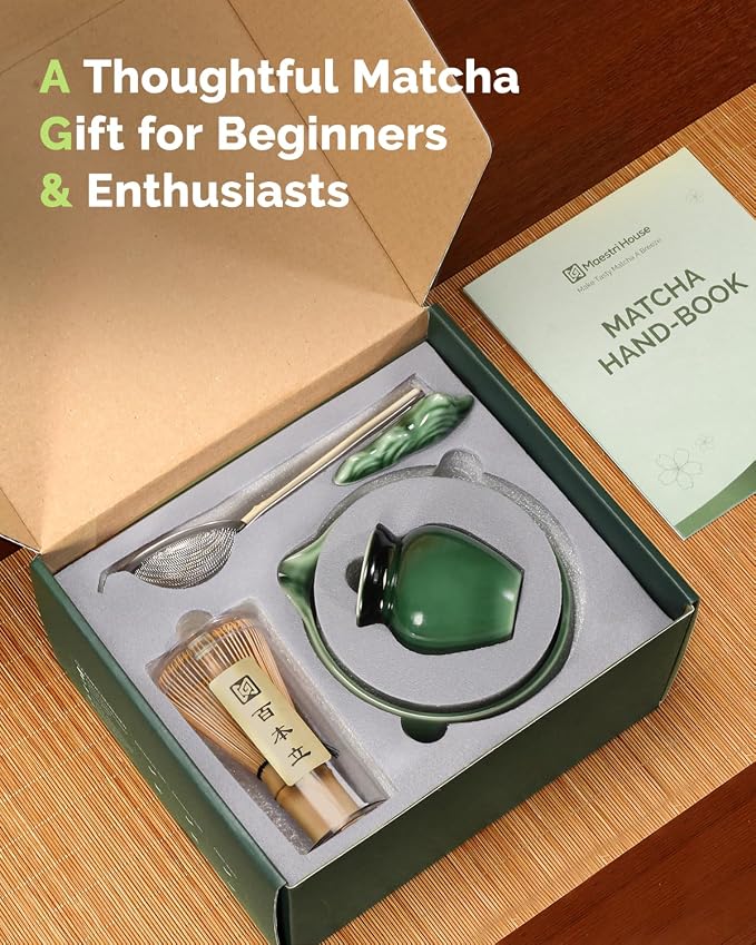 Maestri House Matcha Whisk Set, 7-Pc Complete Matcha Kit - Image 6