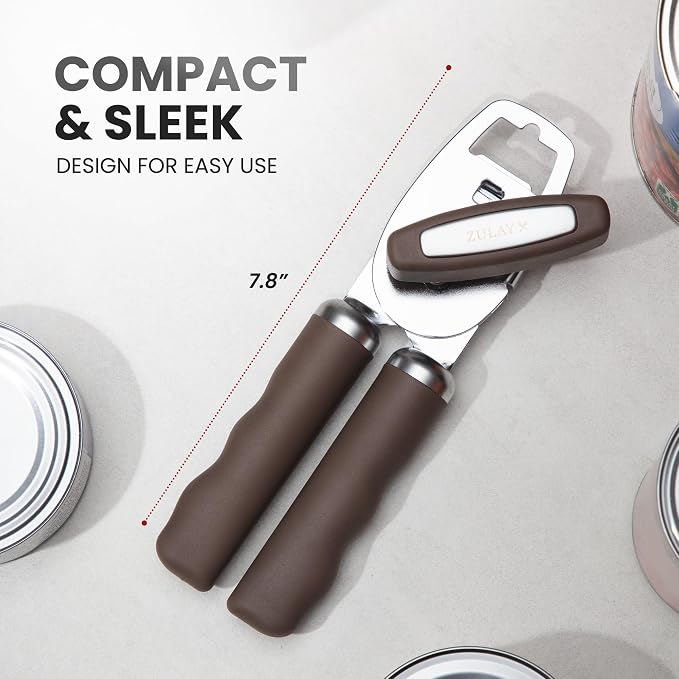 Zulay Kitchen Heavy Duty Stainless Steel Can Opener Manual - Image 2