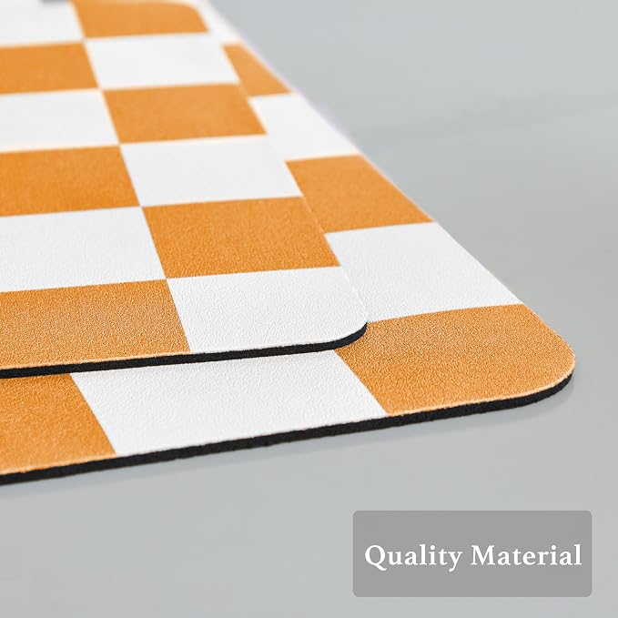 Ohocut Checkered Dish Drying Mat - Image 6
