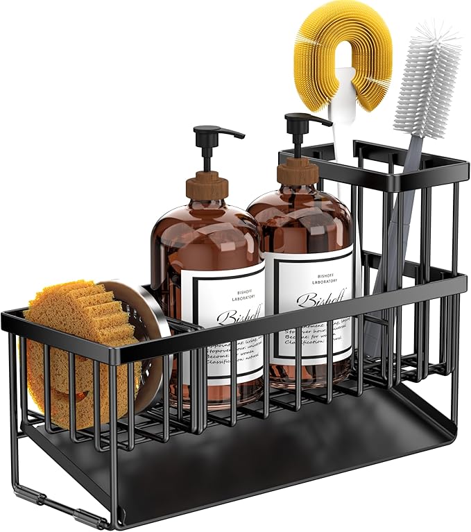 Cisily Extra Large Kitchen Sink Caddy Organzier - Image 6