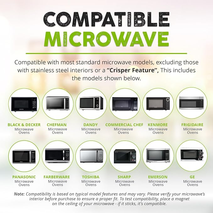 HOVER COVER Magnetic Microwave Splatter Cover - Image 6