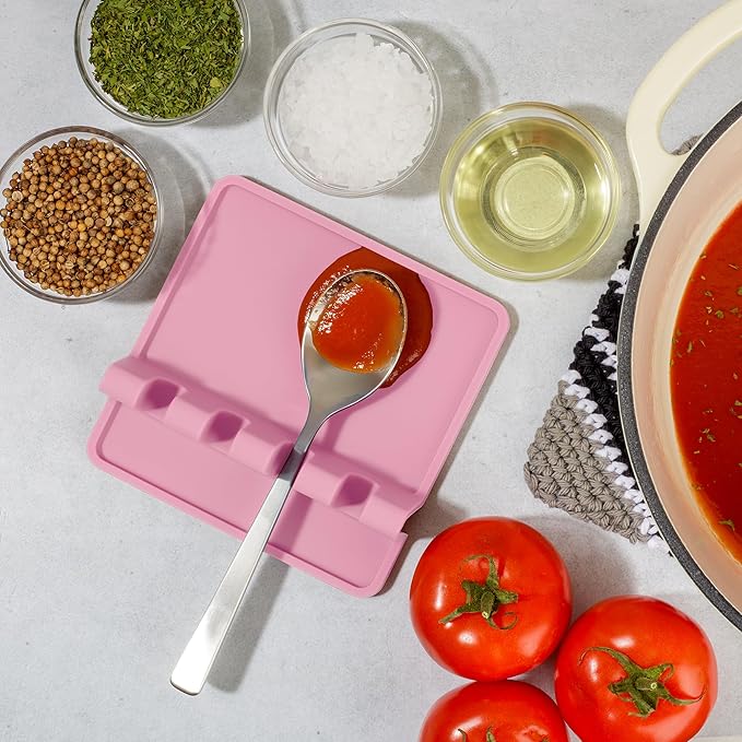 Zulay Kitchen Silicone Utensil Rest - Image 6