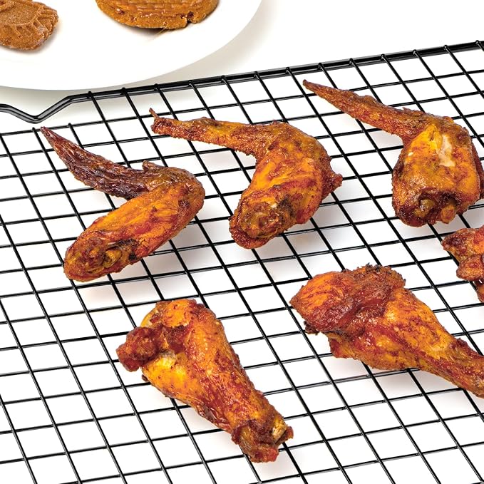 BRIOUT Cooling Rack for Baking, 16x10 Inches Baking Rack, Thick Wire Cookie - Image 7