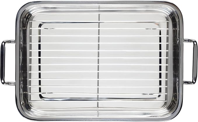 Farberware Classic Traditions Stainless Steel Roaster/Roasting Pan - Image 13