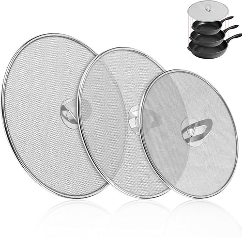3-Pack Splatter Screens for Frying Pan by Zhulerzil