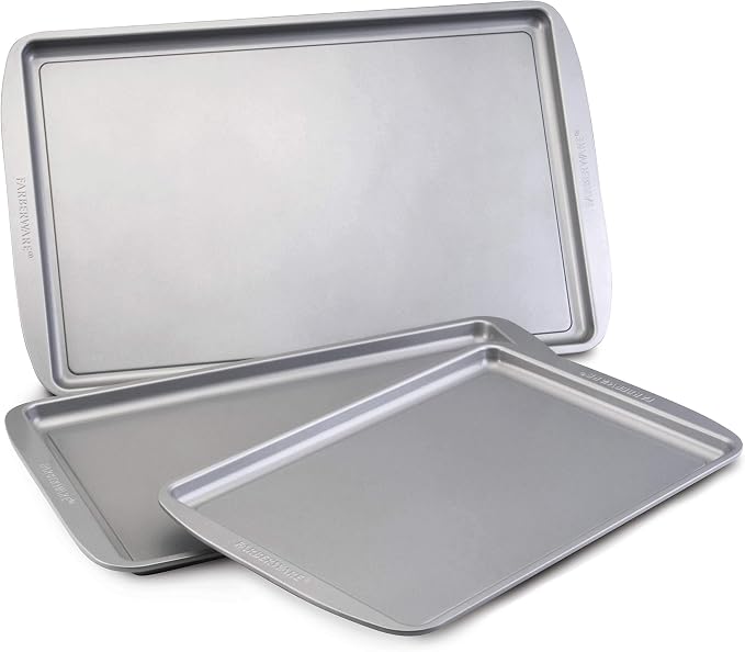 Farberware Nonstick Bakeware 3-Piece Cookie Pan Set - Image 12