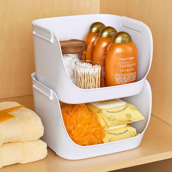 YouCopia ShelfBin Stacking Pantry Bins, Stackable Storage Basket Organizers - Image 8