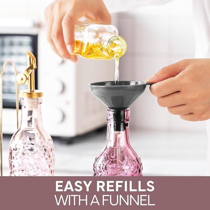 COOK WITH COLOR Glass Olive Oil Bottle Dispenser - Image 7