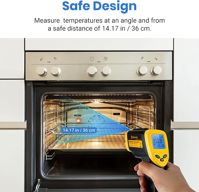 Etekcity Infrared Thermometer Laser Temperature Gun 1080, -58°F~ 1130°F - Image 10