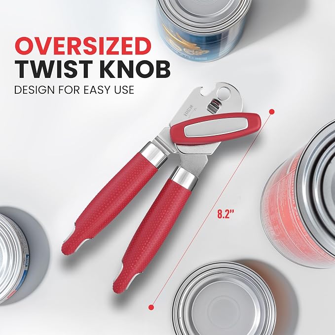 Zulay Kitchen Heavy Duty Stainless Steel Can Opener Manual - Image 4