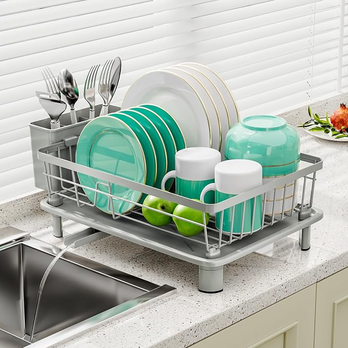 GAOKASE Dish Drying Rack, Stainless Steel-Dish Rack, Dish Racks by GAOKASE