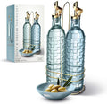 COOK WITH COLOR Glass Olive Oil Bottle Dispenser by CookwithColor