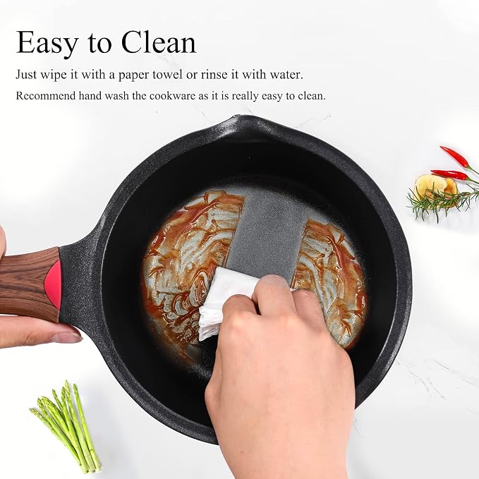 Vinchef 2qt Nonstick Sauce Pan - Image 4