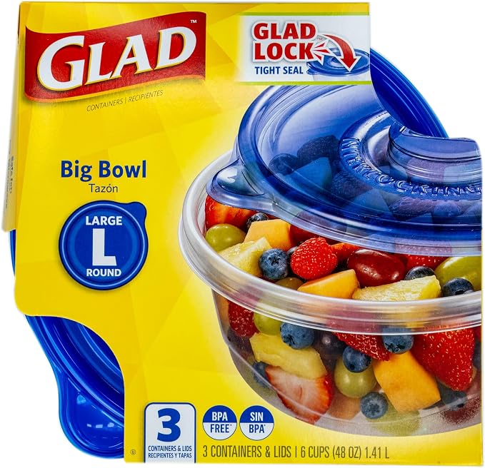 Glad GladWare Big Bowl Food Storage Containers - Image 3